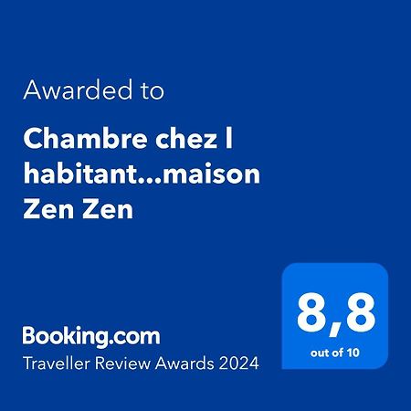 Chambre Chez L Habitant...Maison Zen Zen Brévonnes Buitenkant foto